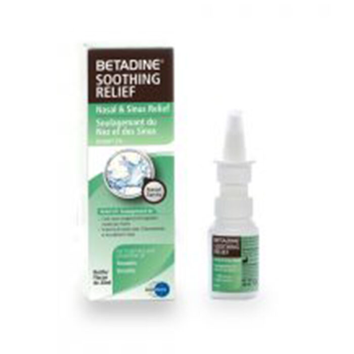 BETADINE SOOTHING RELIEF Nasal & Sinus Relief Nasal Spray