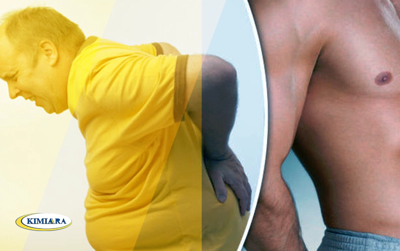 اضافه وزن و کمردرد